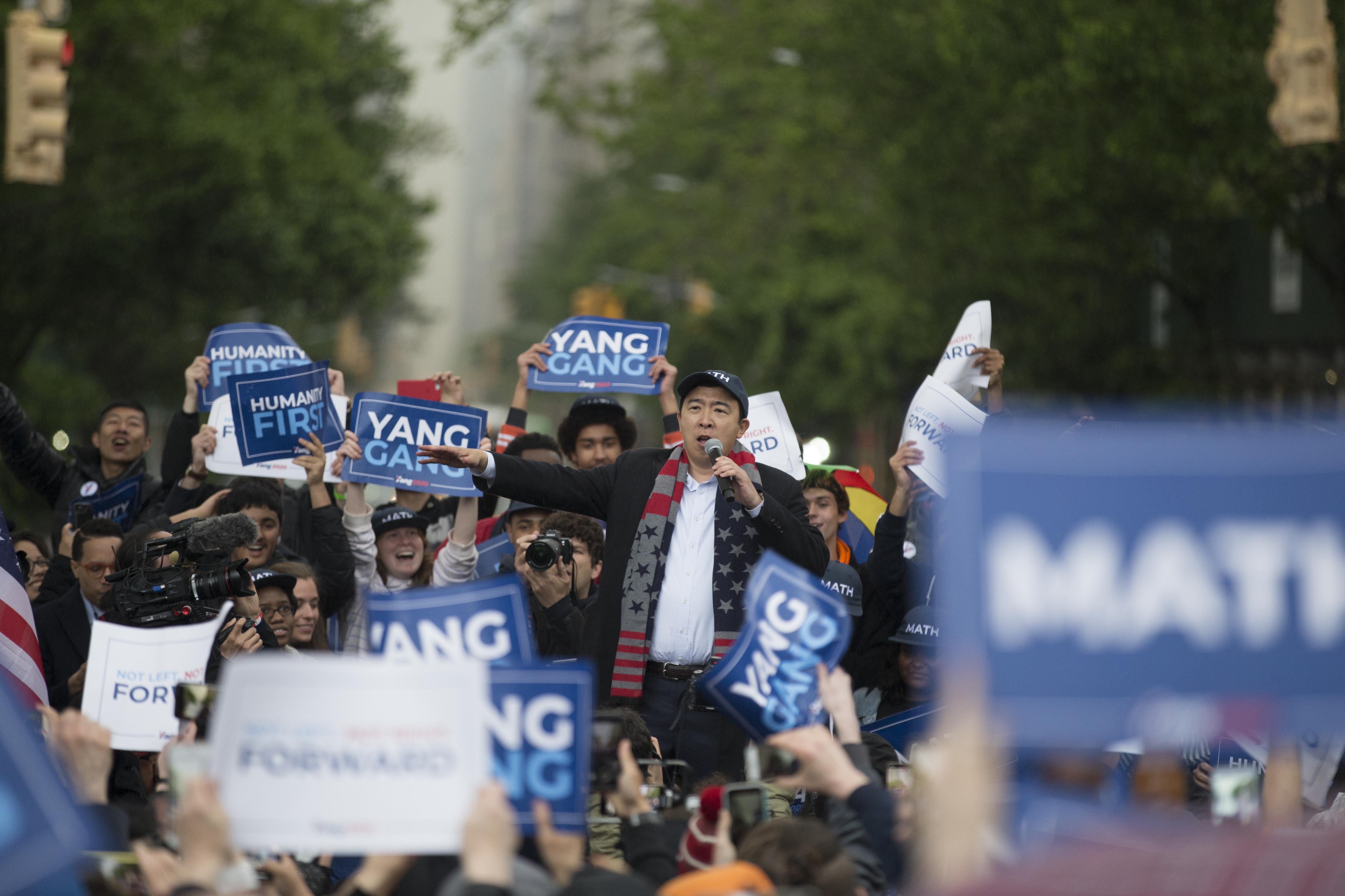 高娓娓：史上首位华裔总统或将诞生？杨安泽为2020总统大选纽约造势