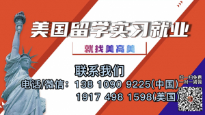 美国V视高娓娓教育频道为您解决留学实习就业