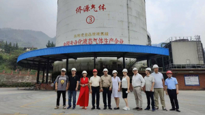 美国72Steel钢铁集团一行到访四川侨源气体股份有限公司