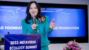 美国V视：&ldquo;2023全息元宇宙生态峰会-首站纽约&rdquo;新闻发布会在纽约OTC股票公司总部举行