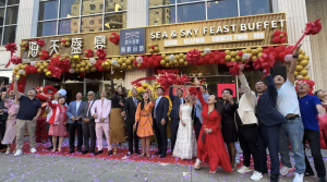 美国V视:海天盛筵自助餐厅盛大开业,法拉盛迎来美食新地标