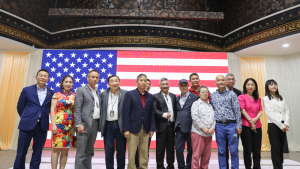 高娓娓：美国亚太共心会团结亚裔餐会在法拉盛举办