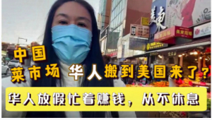 高娓娓：华人把中国菜市场搬到美国来了？又脏又乱又方便！