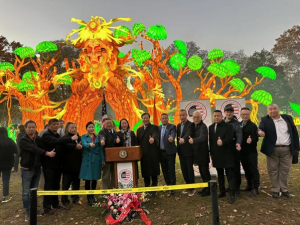 美国V视：2022年度璀璨星城灯光艺术节亮相纽约长岛