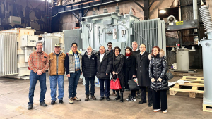 72 Steel钢铁集团迎来电力变压器合作伙伴R E Uptegraff Manufacturing到访