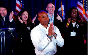 高娓娓：庆祝亚当斯高票当选纽约市新任市长