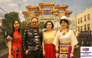 高娓娓：纽约布鲁克林华人牌楼筹款晚会，载歌载舞表达&ldquo;天籁之爱&rdquo;