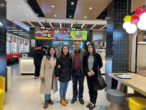 不忘初心，72 Steel钢铁集团董事局主席林华斌走访德克基餐饮公司