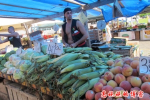 高娓娓：实拍美国路边摊菜市场，嘈杂又便宜