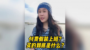 付费假装上班 到底买的是什么