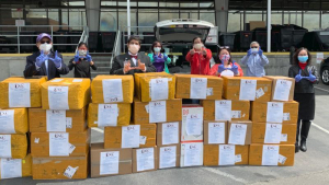 犹他华人抗疫互助联盟向犹他大学医院捐赠价值3万美金的PPE